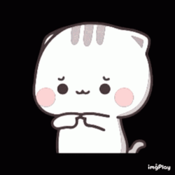 I just found the cutest slime cat gif