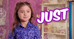 Cute Kid Giggling Just Saying GIF