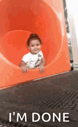 Cute Kid I'm Done Takes The Adventure GIF