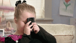 Cute Kid Sleep Texting GIF