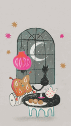 Cute Kitten Eid Mubarak Ramadan Celebration GIF