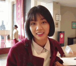 Cute Korean Girl Okay Sign GIF