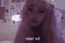 Cute Korean Girl Rawr GIF