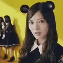 Cute Kuromi Ear Headband Number 1 GIF