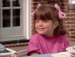 Cute Little Girl Giggling GIF
