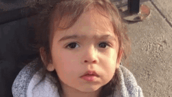 Cute Little Girl Rolls Her Eyes GIF