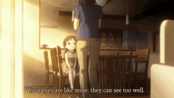 Cute Little Girl With Red Eyeglasses GIF