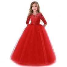 Cute Little Kids Casual Dress GIF