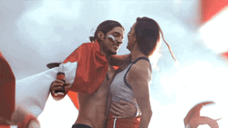 Cute Love Coke Ad GIF