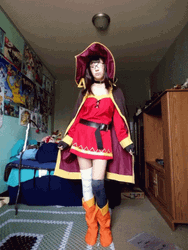 Cute Megumin Cosplay Without The Explosion