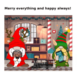 Cute Santa Workshop Merry Christmas GIF | GIFDB.com
