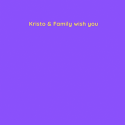 Cute Merry Christmas Wishes From My Family GIF