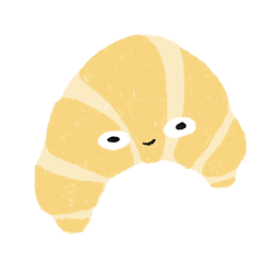 Cute Monday Bread GIF