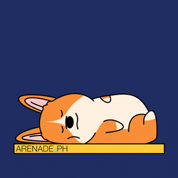 Cute Monday Corgi Snores GIF