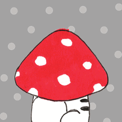 Cute Mushroom Hiding