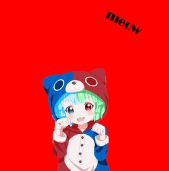 Cute Neko Costume GIF