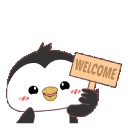 Cute Penguin Sticker GIF