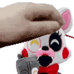 Cute Petting Mangle GIF