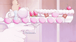 Cute Pink Anime Gun GIF