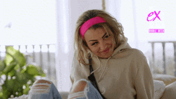 Cute Pink Girl Hangover GIF