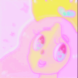 Cute Pink Girl With A Crown GIF