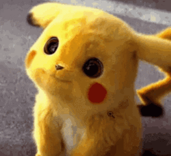 Cute Pokemon Pikachu Making Face