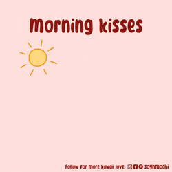 Cute Puppy Bear Morning Kisses GIF