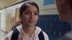 Cute School Girl Saying Boy Bye GIF