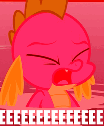 Cute Screaming Little Dragon Reeee GIF