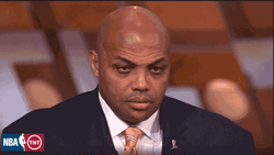 Cute Sleepy Charles Barkley NBA GIF