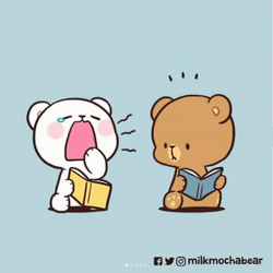 Cute Sleepy Pair Milk And Mocha GIF
