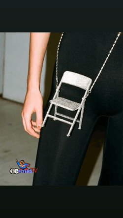Cute Sling Bag Chair GIF