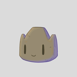 Cute Small Mountain Character