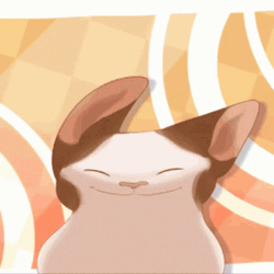 Cute Smiling Cat Dance Animation GIF