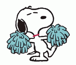 Cute Snoopy Cheering