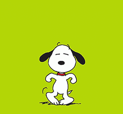 Cute Snoopy Dance Moves GIF