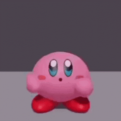Cute Solo Kirby Dancing GIF