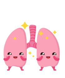 Cute Sparkling Lungs Animation GIF