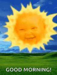 Cute Teletubbies Baby Sun GIF