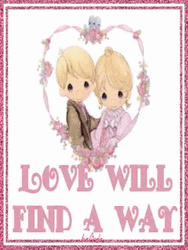 Cute Text Love Life Finds A Way GIF
