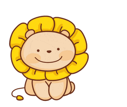 Cute Thank You Bowing Flower GIF