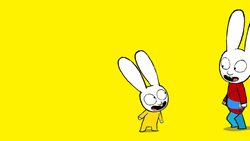 Cute Thank You Hugging Rabbits GIF