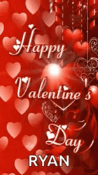 Cute Tilting Happy Valentines Day Ryan GIF
