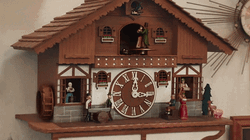 Cute Town Clock GIF