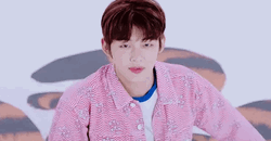 Cute TXT Yeonjun Finger Kiss GIF