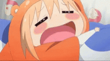 Cute Umaru Chan Sleeping  GIF