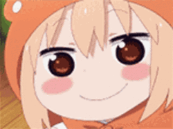 Cute Umaru Chan Smiling GIF