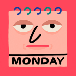 Cute Wednesday Calendar Emotions GIF