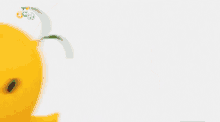  Cute Yellow Chic Whistle Smile Laugh GIF
