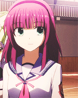Cute Yuri Of Angel Beats GIF